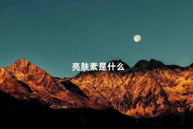 亮肤素是什么