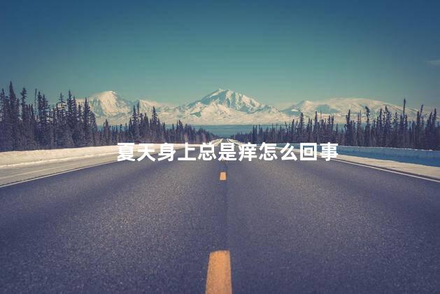 夏天身上总是痒怎么回事